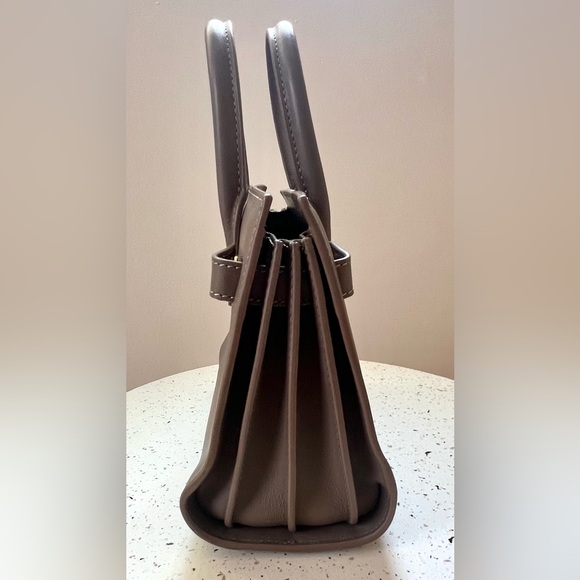 SAINT LAURENT NANO SAC DE JOUR SMOOTH LEATHER URBAN GREY - Picture 3 of 8